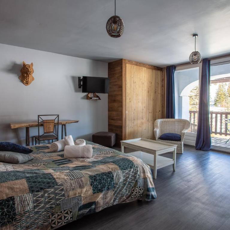 La Girandole Chambre d'hôtes et Location d'appartement - Chambre Double - 4