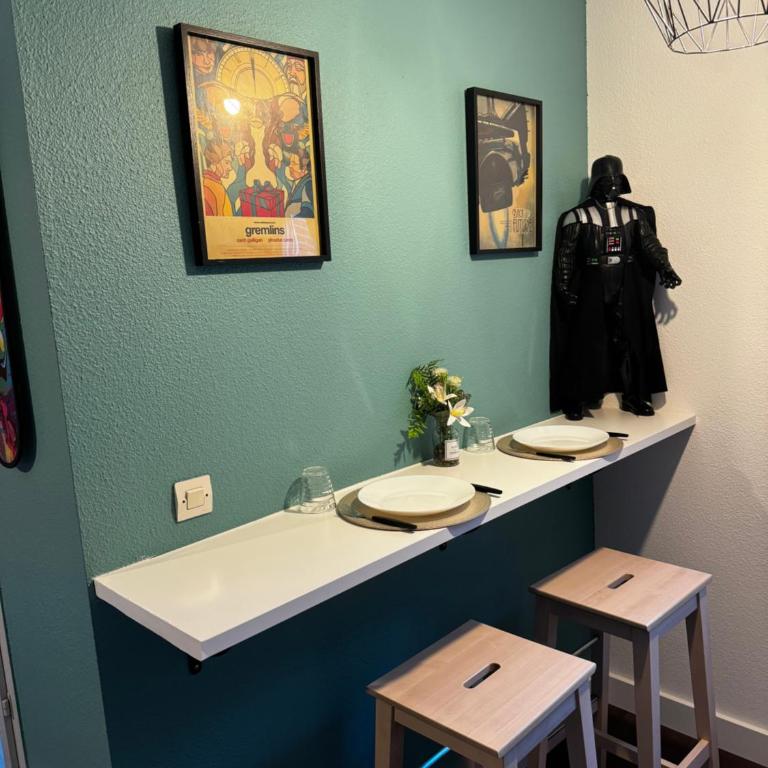 Loft Geek avec terrasse, piscine & parking - proche métro - Toulouse - Apartment mit 1 Schlafzimmer - 29