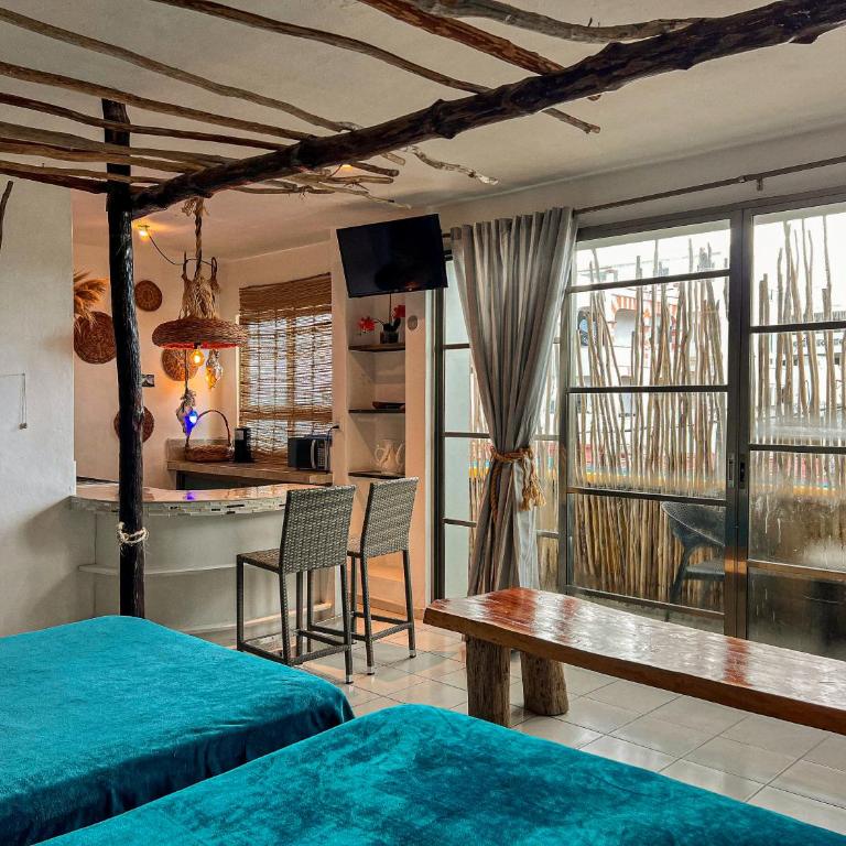 Departamentos Maya - Studio with Balcony - 19