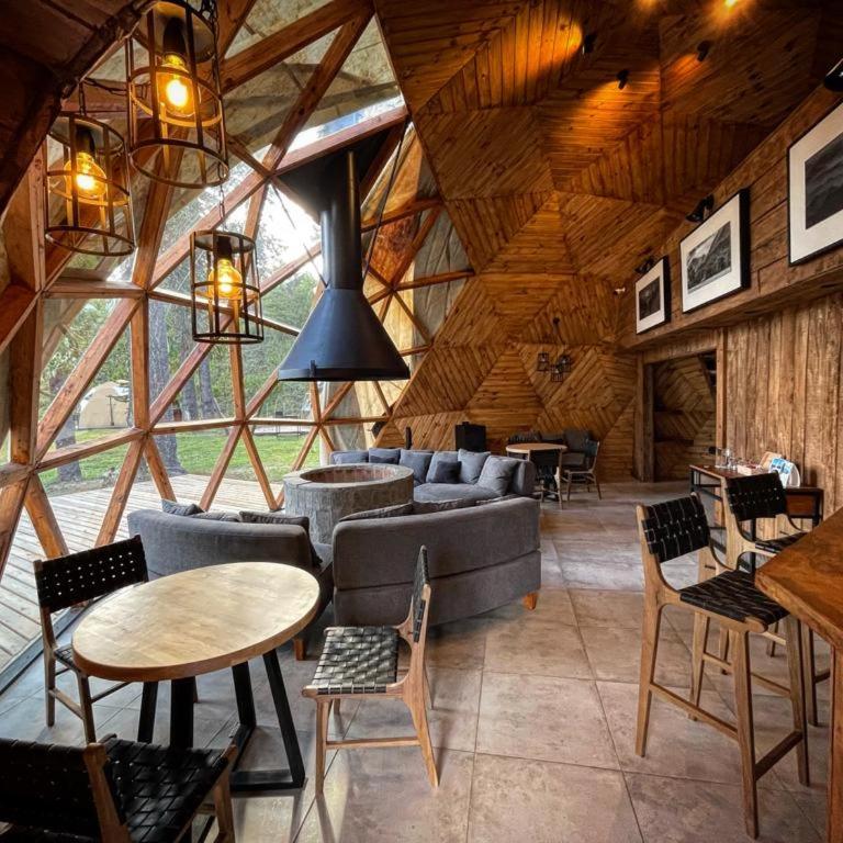 Domos Moquehue - Apartamento de 1 dormitorio con vistas al jardín - 20