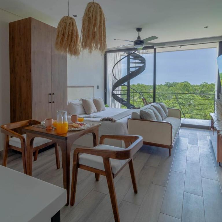 Pent House de lujo con roof top privado rodeado de naturaleza - One-Bedroom Apartment - 9