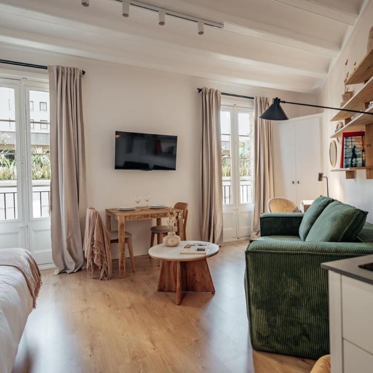 Casa Atrio - Wonderful studio near Barcelona cathedral - Studio - 3