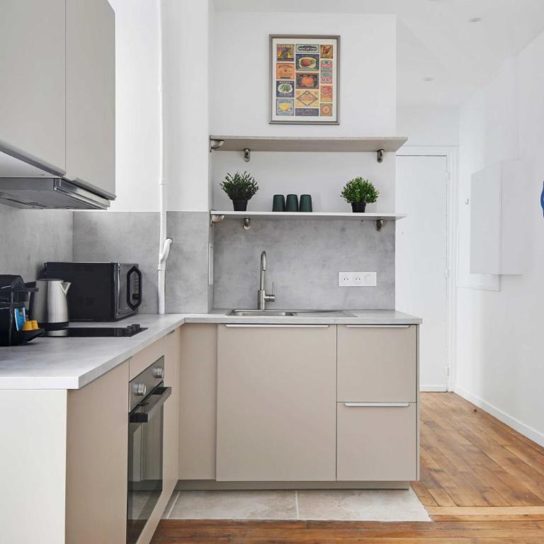 Charming apartment -1BR-4P- Gare Montparnasse - Appartement 1 Chambre - 10