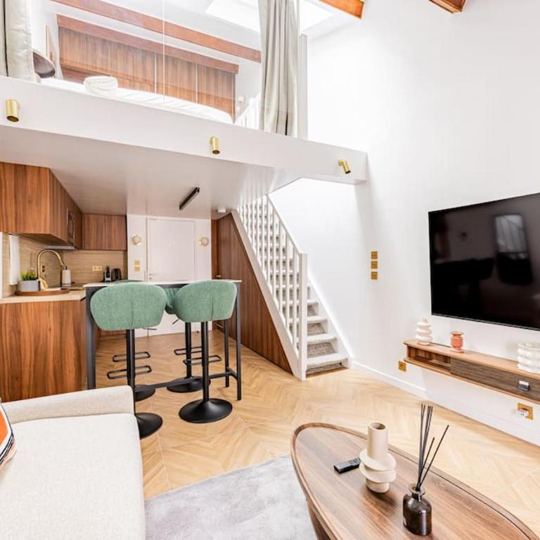 155#Suite luxueuse#Etienne Marcel#Châtelet#Paris 3 - Appartement 1 Chambre - 8
