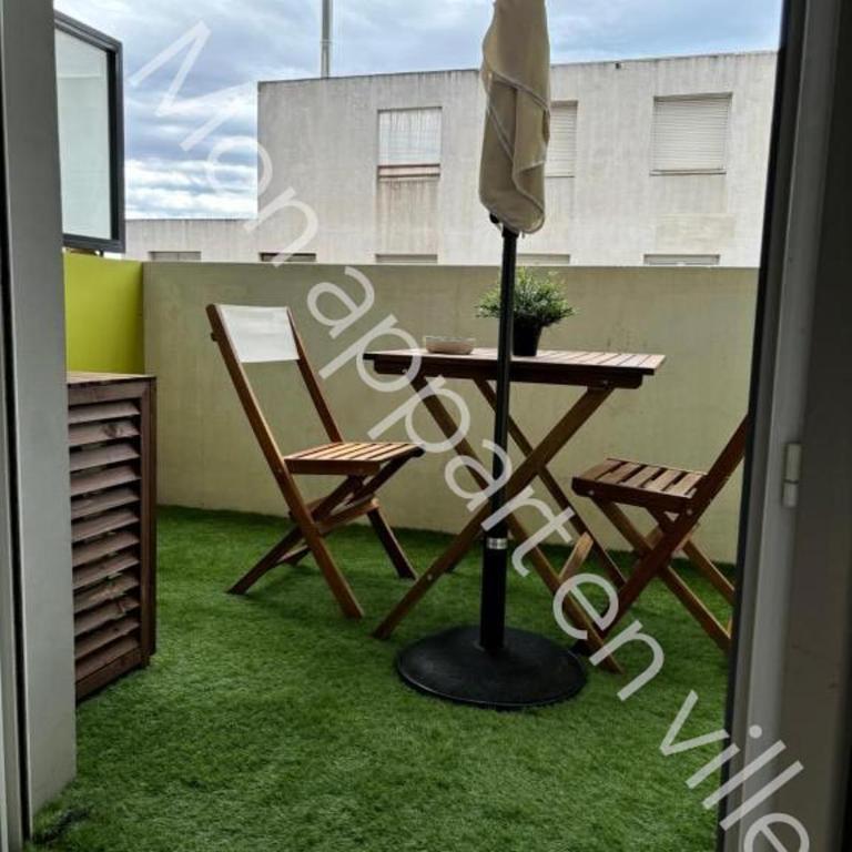 Mon Appart en Ville - Studio mit Balkon - 12