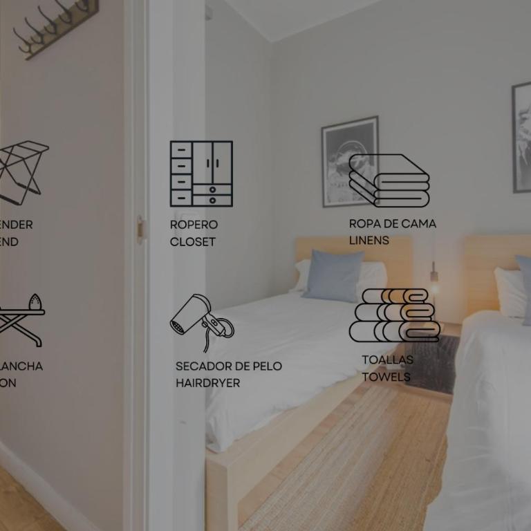 Excelente piso de 3 habitaciones en La Latina-Centro - Apartment - 24