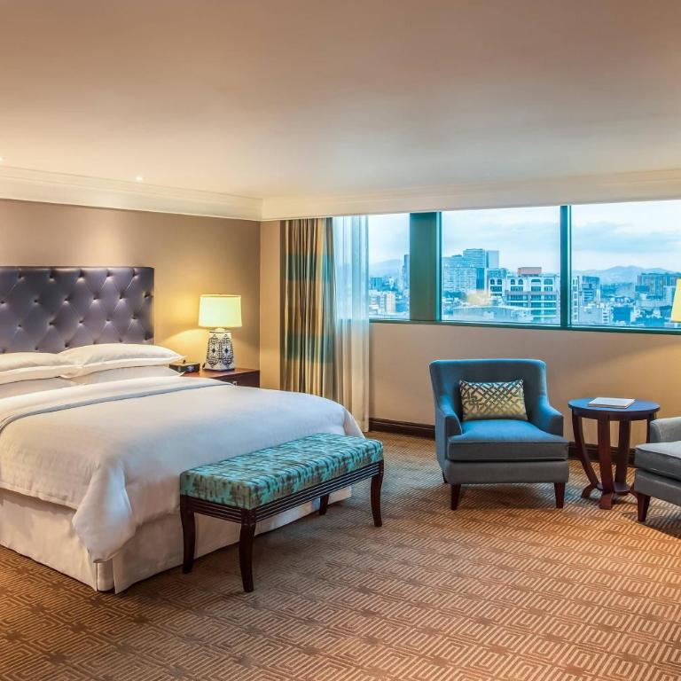Sheraton Maria Isabel Mexico City Reforma - Marco Polo Presidential Corner Room with Angel View - Club Level - 1