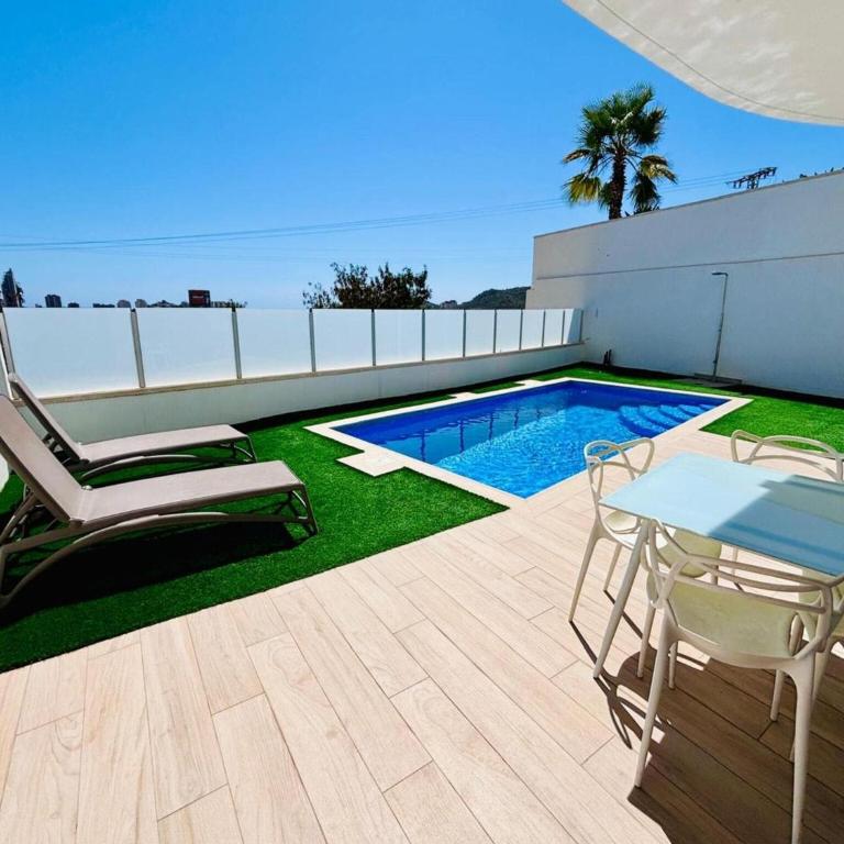 Villa in Finestrat privézwembad, zee- en bergzicht - Casa Vacacional de 3 dormitorios - 6