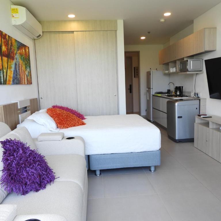 Apartamento suite en Bello Horizonte a 2 min de la playa - Apartamento de 1 dormitorio - 14