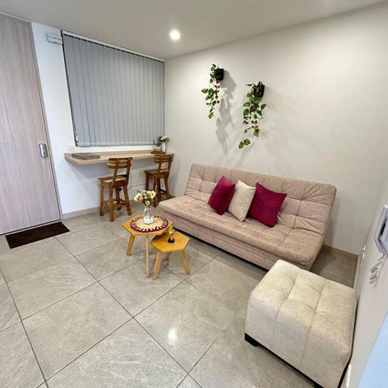 Apartaestudio en Avenida con piscina, terraza,bbq - Apartamento de 1 dormitorio - 9