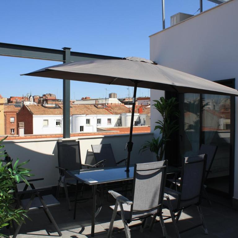 APARTAHOTEL MADRID URBAN SUITES - EDIFICIO EXCLUSIVO- 7 Apartments Boutique Full Equiped - Apartment with Terrace - 14
