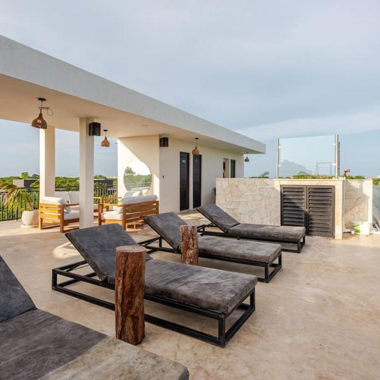 2 Recamaras a 6 minutos de la playa Tulum - Apartamento de 2 dormitorios con balcón y terraza - 18