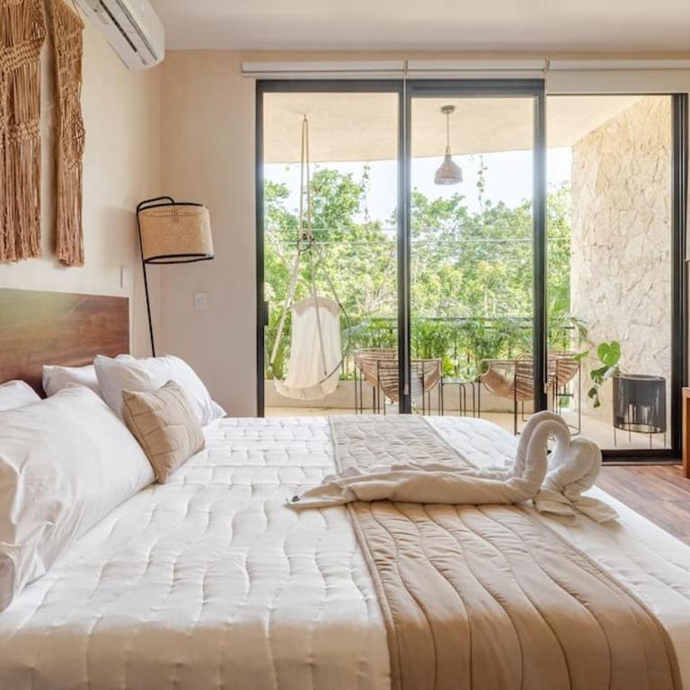 2 Recamaras a 6 minutos de la playa Tulum - Apartamento de 2 dormitorios con balcón y terraza - 26