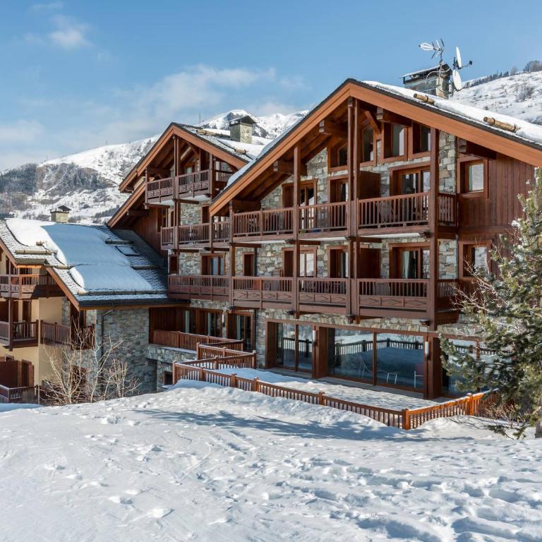 Duplex 10 pers. avec Piscine, Spa et Pied des Pistes à Saint Martin de Belleville - Appartement 4 Chambres - 11