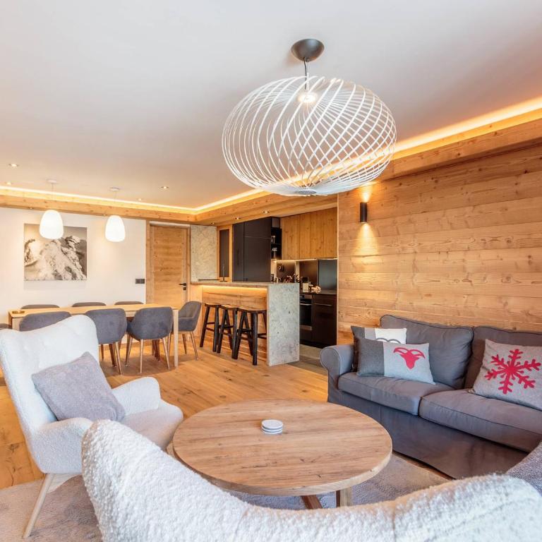 Chalet rénové avec spa, piscine et parking, pied des pistes - Appartement 3 Chambres - 2
