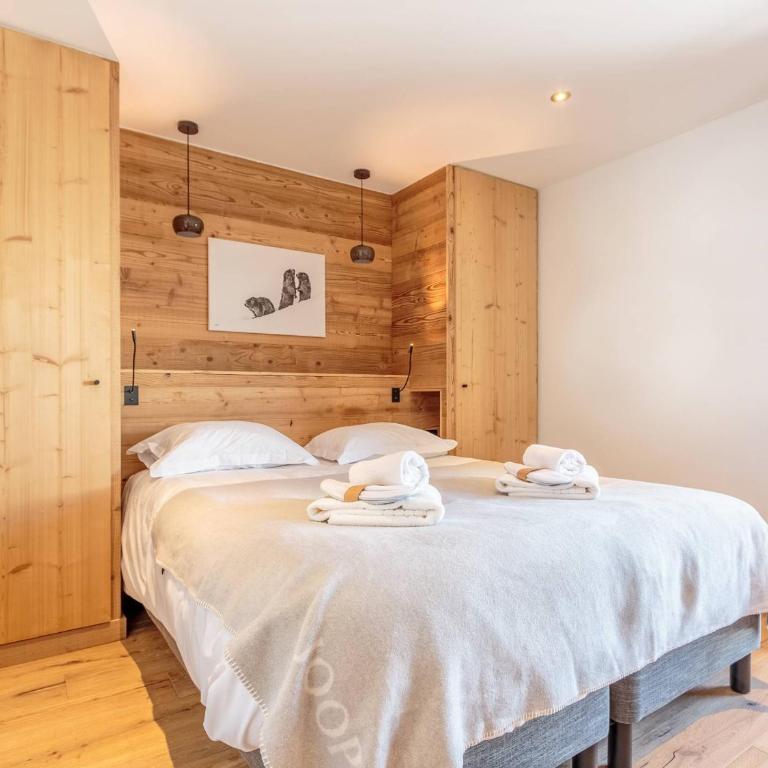 Chalet rénové avec spa, piscine et parking, pied des pistes - Appartement 3 Chambres - 10