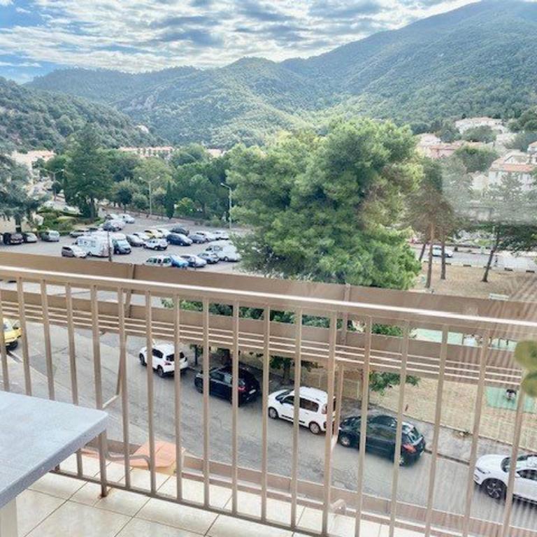 Charmant F2 avec Garage, Terrasse et Véranda, à 500m du Centre et 600m des Cures à Amélie-les-Bains - Appartement 1 Chambre - 7