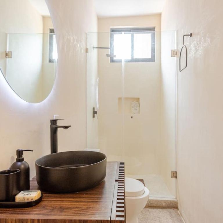 Alberca y balcon privado a 6 minutos de la playa - Two-Bedroom Apartment with Private Pool - 10
