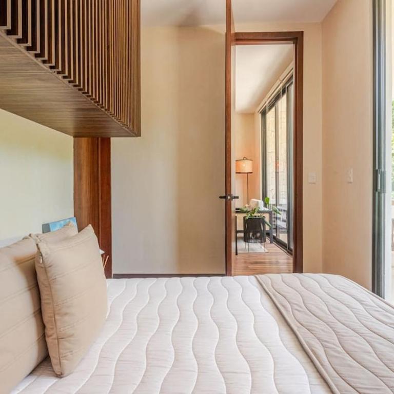 Alberca y balcon privado a 6 minutos de la playa - Two-Bedroom Apartment with Private Pool - 11