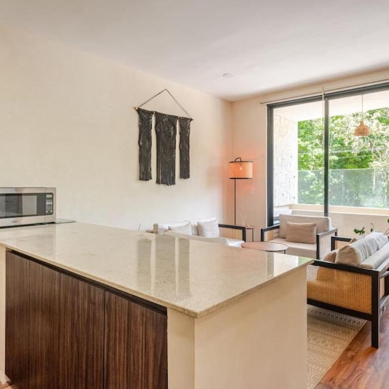 Alberca y balcon privado a 6 minutos de la playa - Two-Bedroom Apartment with Private Pool - 26