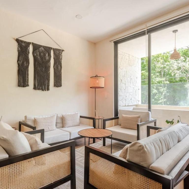 Alberca y balcon privado a 6 minutos de la playa - Two-Bedroom Apartment with Private Pool - 28