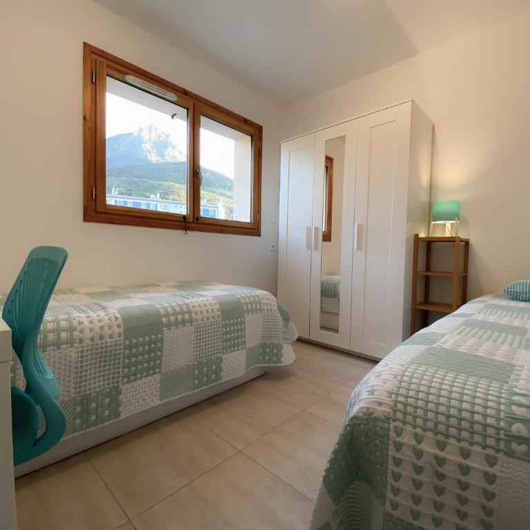 La terrasse au bord du Lac, vue panoramique lac et montagnes , 2 ch, linge et ménage inclus - Appartement - 19