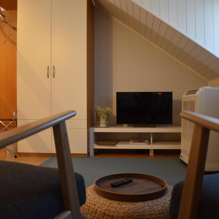 Hotel des Alpes - Studio Duplex avec Terrasse - 9