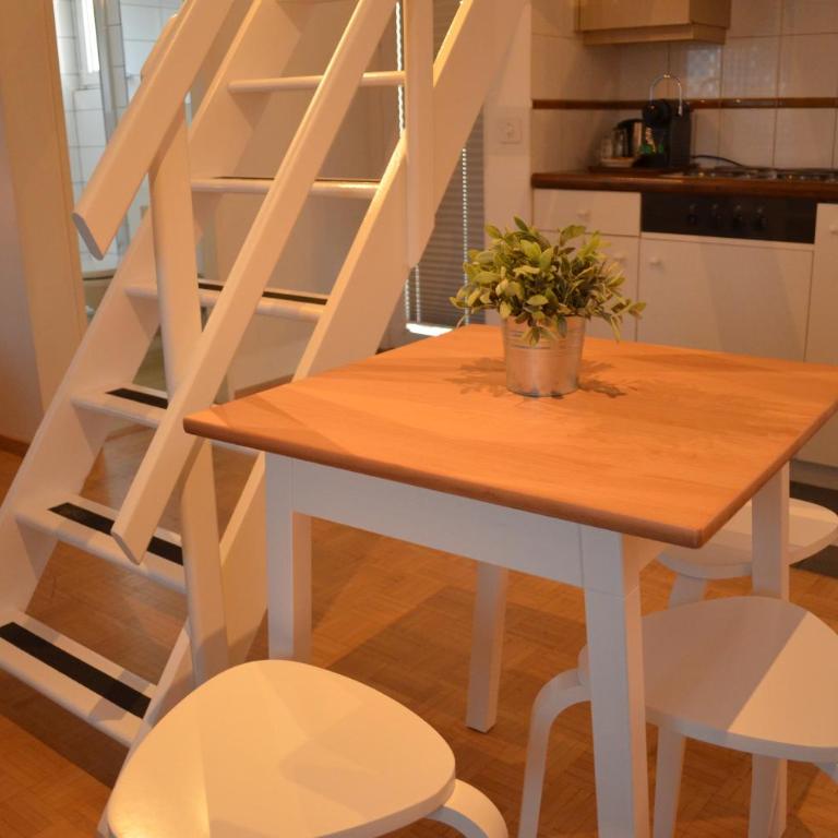 Hotel des Alpes - Studio Duplex avec Terrasse - 10