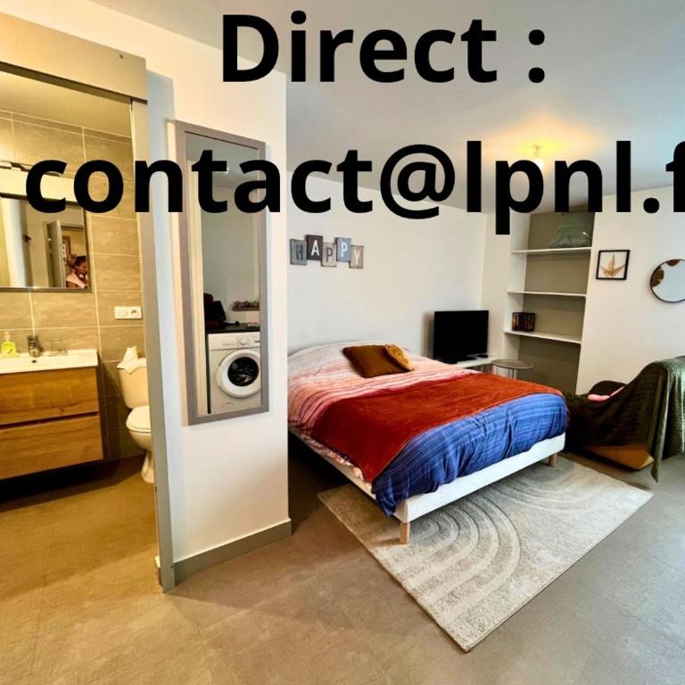 Le ptit chez soi by LPNL Studio confort RDC, Lit Queen, Arrivée autonome - Appartement 1 Chambre - 10