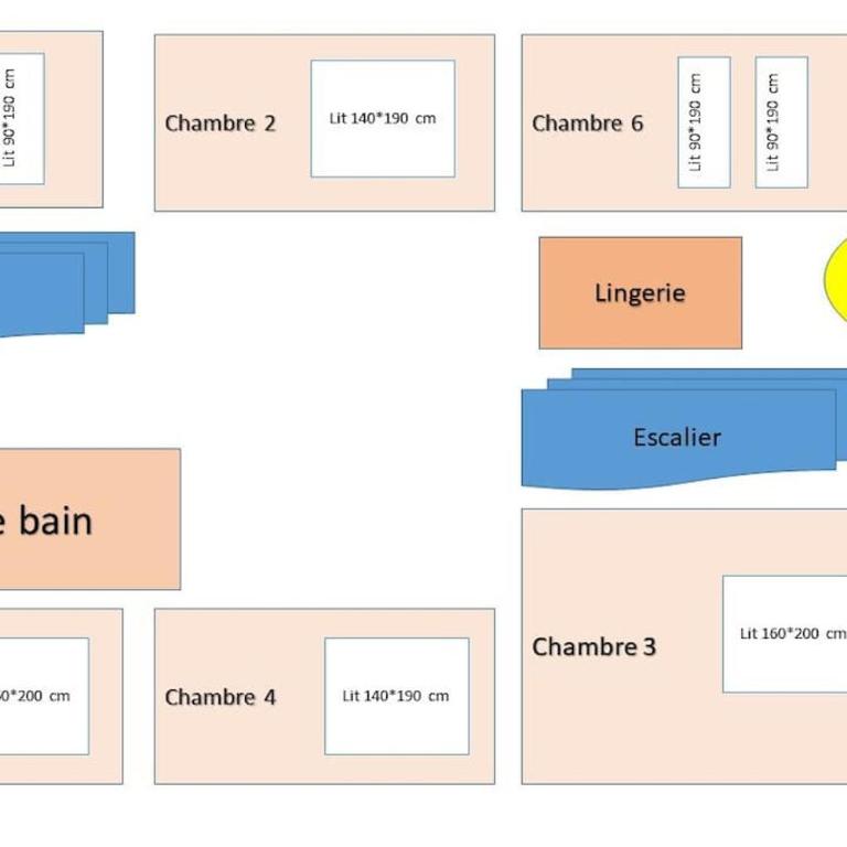 Ferme de Chenezeau - 15 personnes , 7 chambres - Maison 7 Chambres - 10