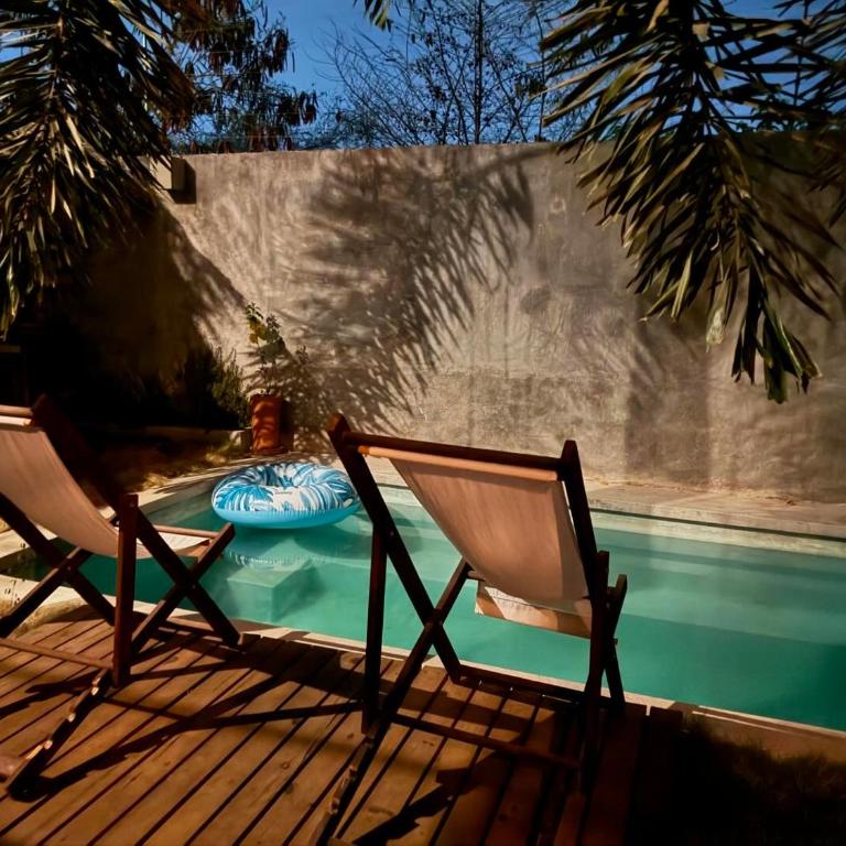 Casa Monika - Habitación con vistas a la piscina - 1 cama grande - 37