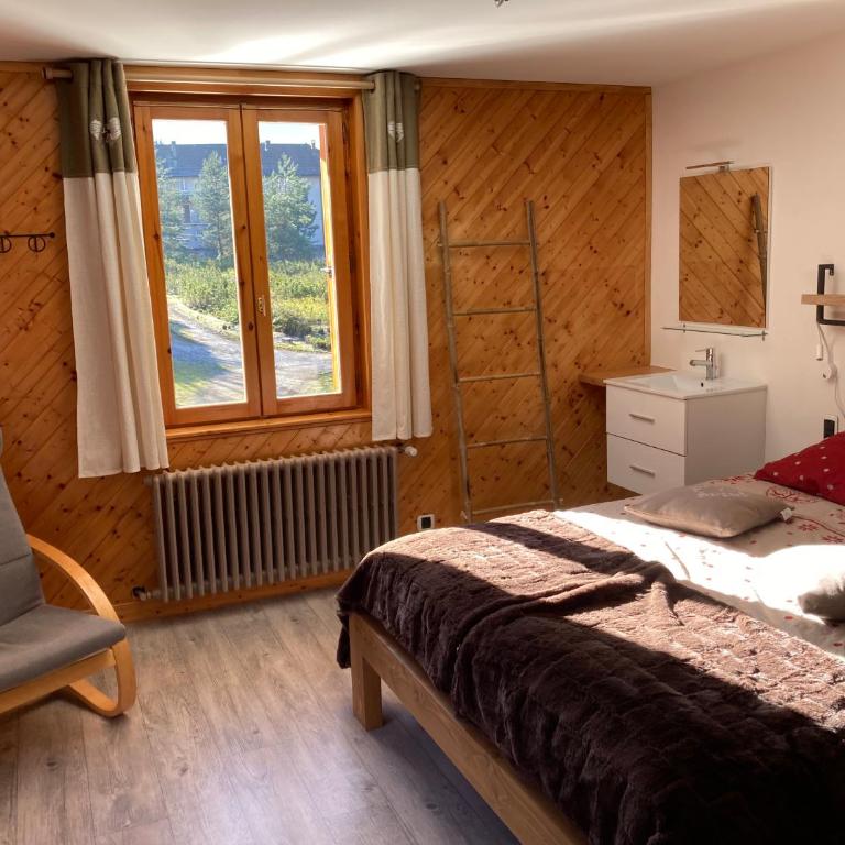 l'Echo des Glieres vue montagne centre village sauna & grill - Chalet - 13