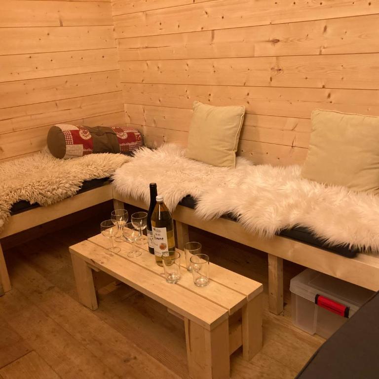 l'Echo des Glieres vue montagne centre village sauna & grill - Chalet - 34