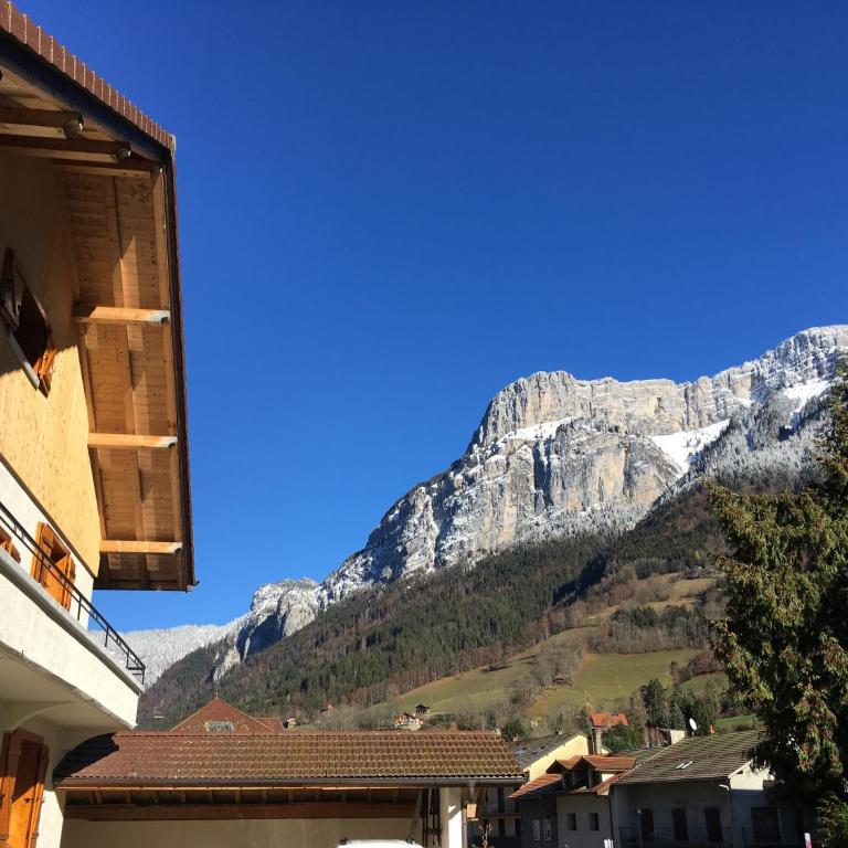 l'Echo des Glieres vue montagne centre village sauna & grill - Chalet - 42