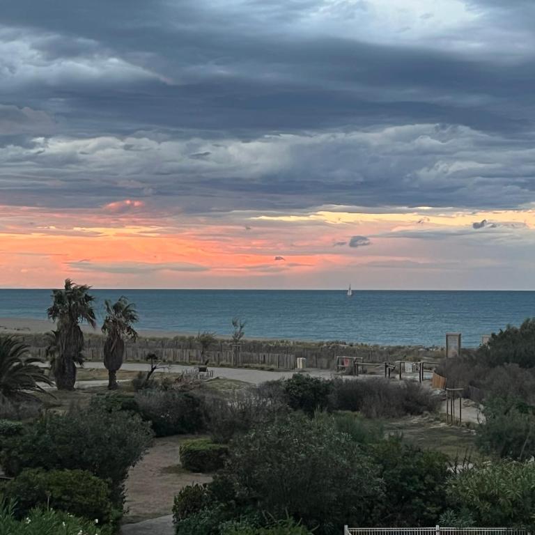 Le Panorama du Tropique Saint Cyprien - Saint-Cyprien-Plage - Perpignan 66 Vue mer - Front de mer - One-Bedroom Apartment - 5