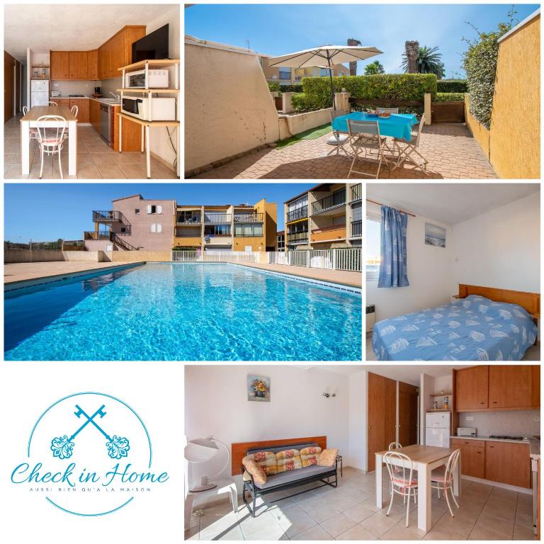 Le Brise Marine - Terrasse - Plage - Piscine - Parking - Two-Bedroom Apartment - 9