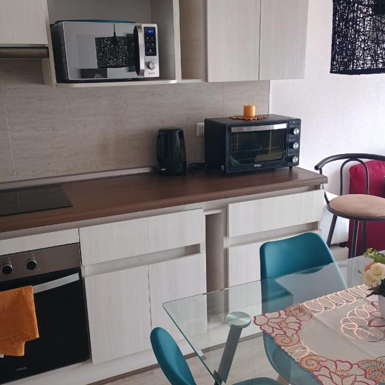 Departamento excelente ubicación, a pasos del faro - Two-Bedroom Apartment with Balcony and Terrace - 11