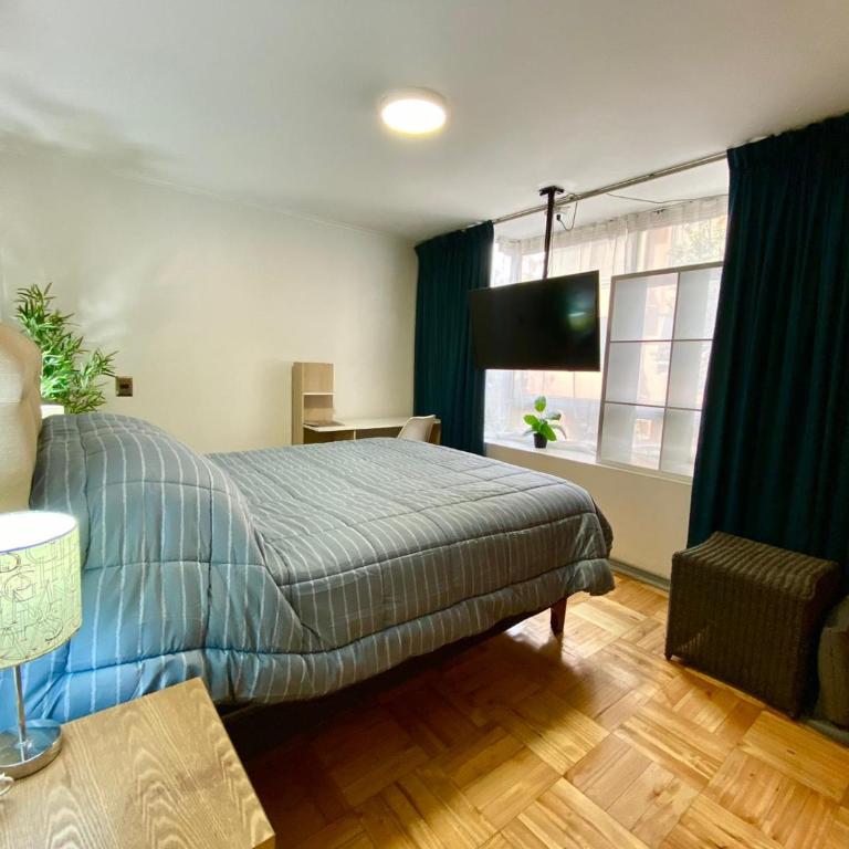 Bien equipado, strip center, Metro C Colón - Apartamento de 1 dormitorio - 19