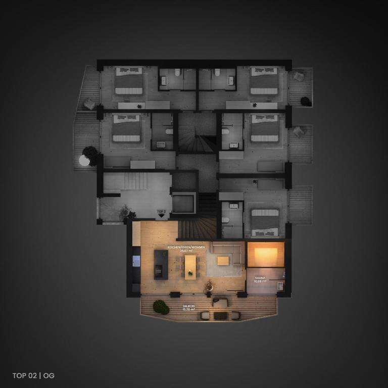 Leni Mountain Lodge - Deluxe Apartment - 1