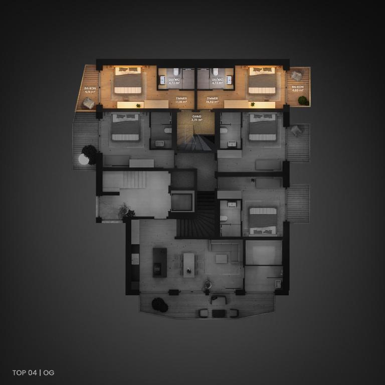 Leni Mountain Lodge - Apartment mit 2 Schlafzimmern - 3