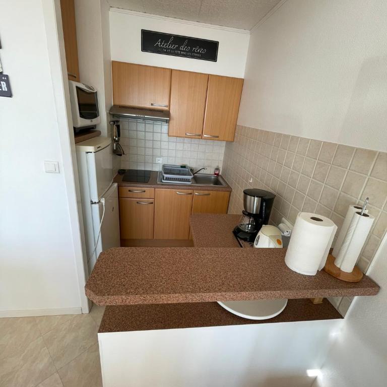 Appartement vue mer T2 de 51m2 avec 1 chambre - Appartamento con 1 Camera da Letto - 5