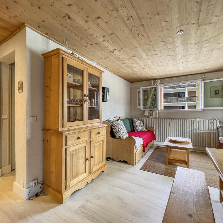 ARA15 Appartement 6 Pers centre station Carroz - Apartment mit 2 Schlafzimmern und Balkon - 3
