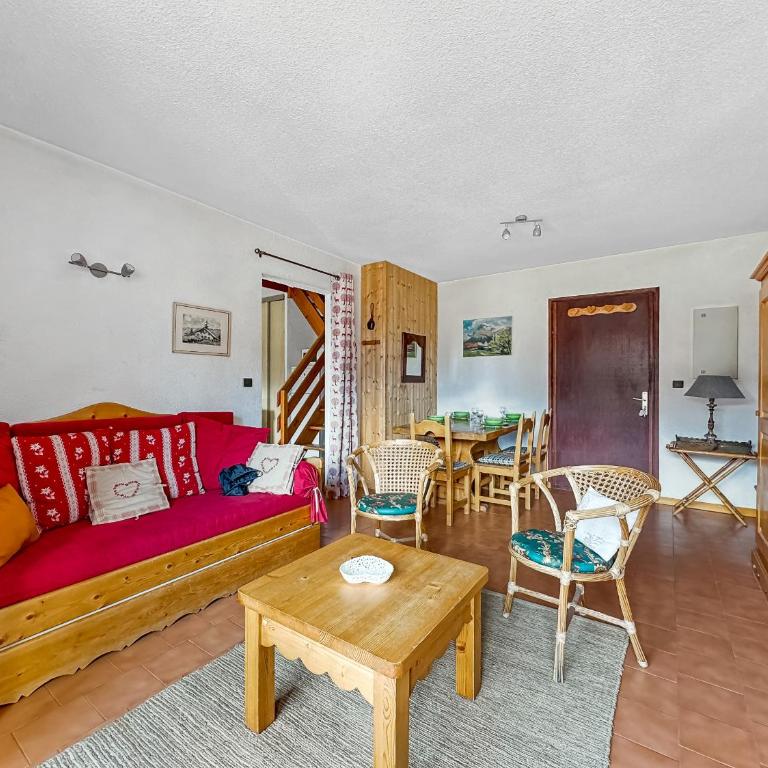 AM104 Duplex 8 Pers centre des Carroz - Apartment mit 3 Schlafzimmern und Balkon - 2