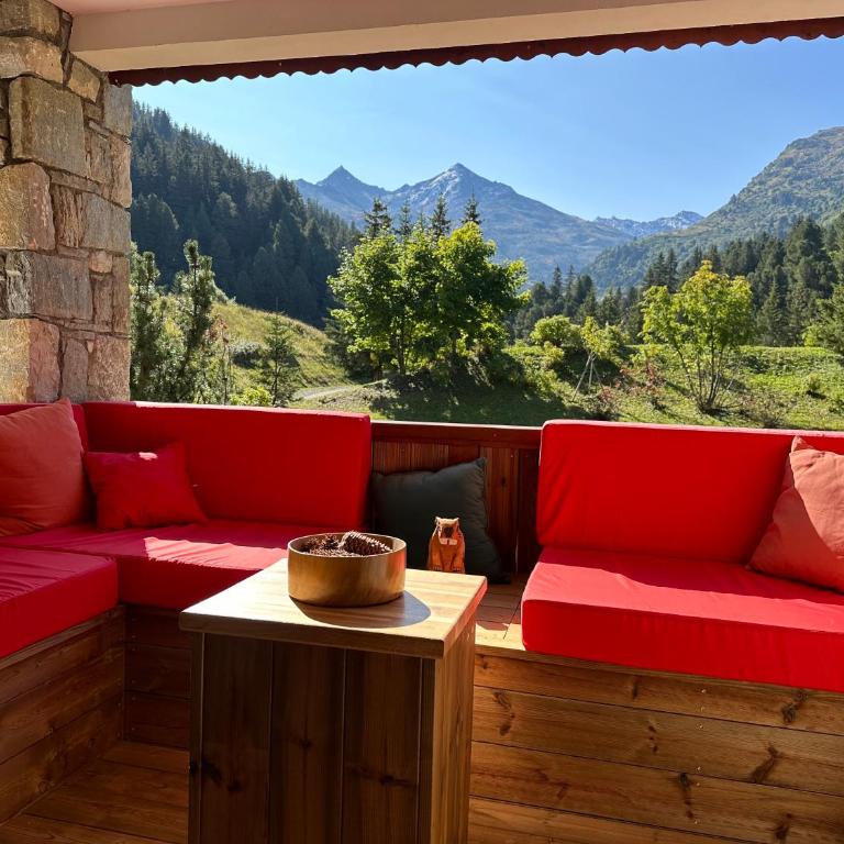 SkiMottaret - Appartement avec Vue sur la Montagne - 11