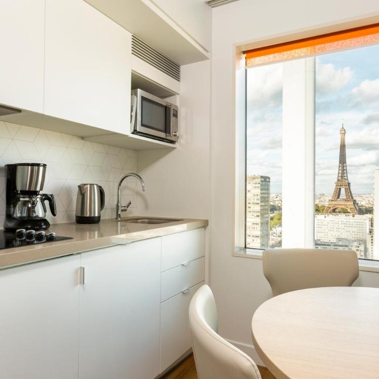 Aparthotel Adagio Paris Centre Tour Eiffel - Appartement 1 Chambre - Vue sur Tour Eiffel - 6