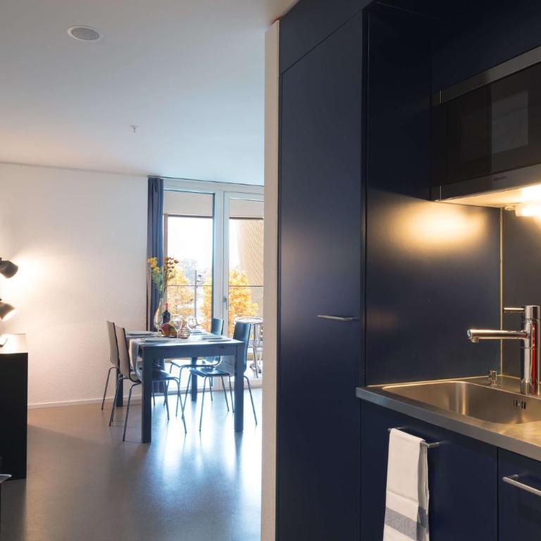 HITrental Allmend Comfort Apartments - Apartment H mit 1 Schlafzimmer und Balkon - 10