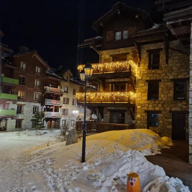 Arc 1950, Sources de Marie, 6-8 personnes, 70 m2, calme et spacieux, au pied des pistes, classement 5 Cristaux Paradiski - Apartment mit 2 Schlafzimmern - 60