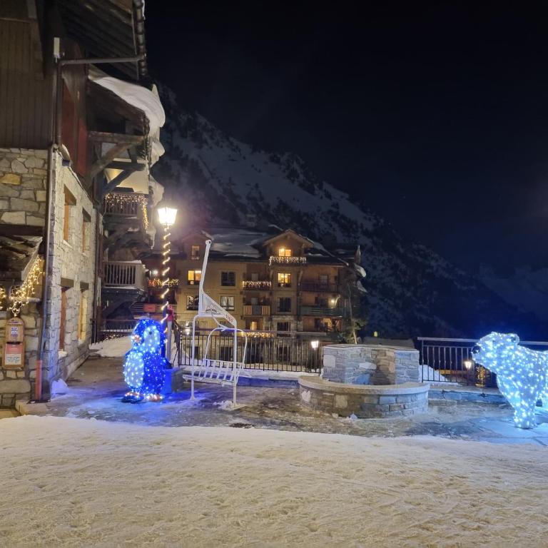 Arc 1950, Sources de Marie, 6-8 personnes, 70 m2, calme et spacieux, au pied des pistes, classement 5 Cristaux Paradiski - Apartment mit 2 Schlafzimmern - 61