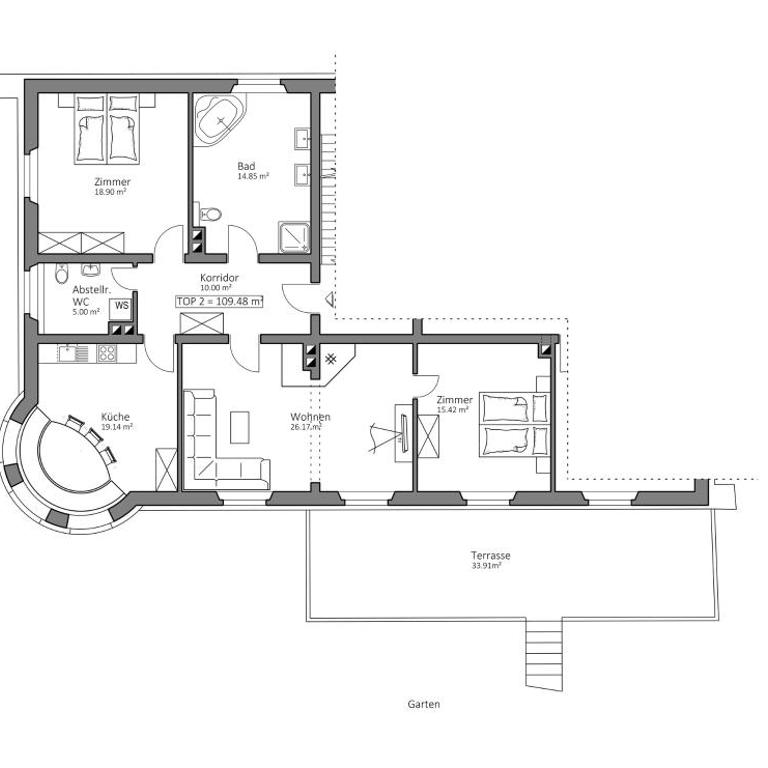 Ferienwohnung Bernhardiner - Apartment - 8