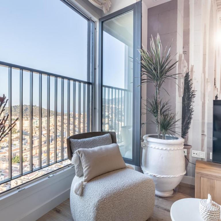 Malaga Skyline 8 Pool & Parking Free - Apartamento con vistas a la ciudad - 6